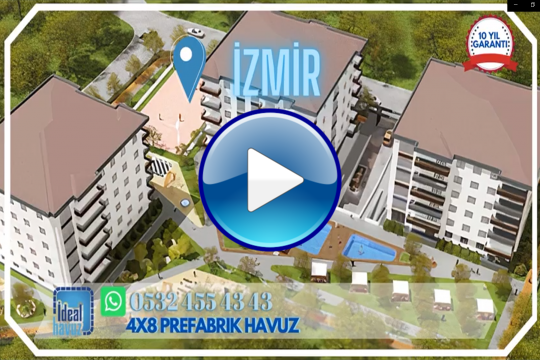 İzmir Prefabrik Havuz Projesi